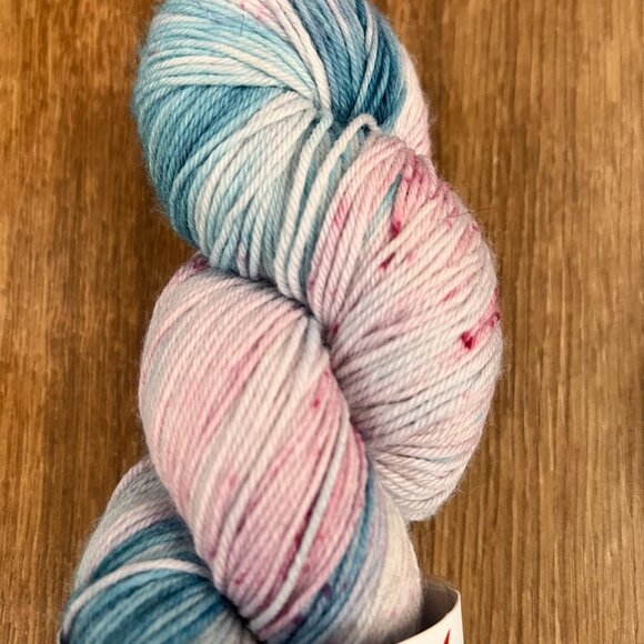 Hand Dyed Merino Wool/ Bamboo Skeins Madelinetosh Jake77 pastel - Picture 11 of 15